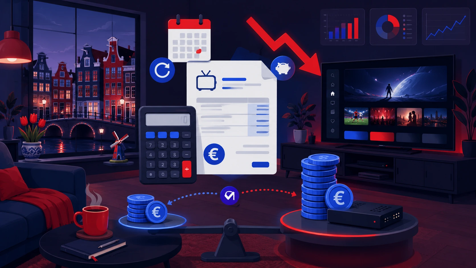 Wat zijn de IPTV kosten per jaar? De echte rekensom voor 2026