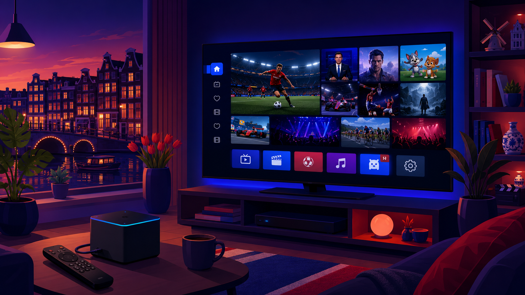 Dutch IPTV op Fire TV Cube installeren en kijken in 4K
