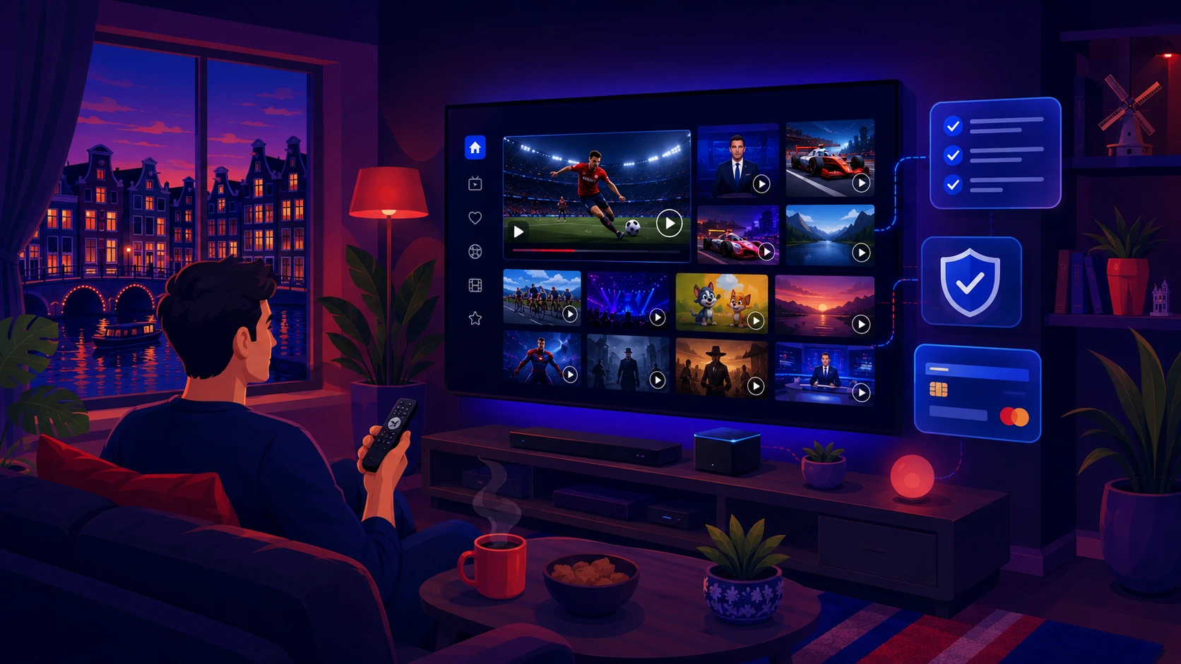 IPTV kopen in Nederland met een veilige checklist