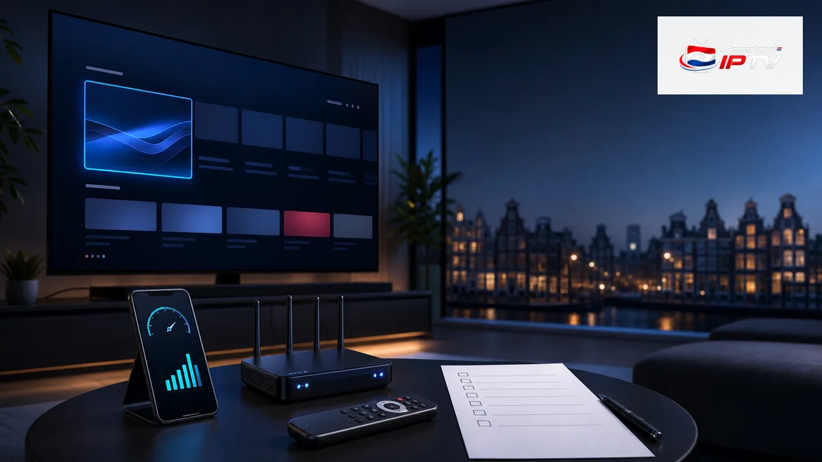 IPTV proefperiode testen met televisie, router en zevendaagse checklist