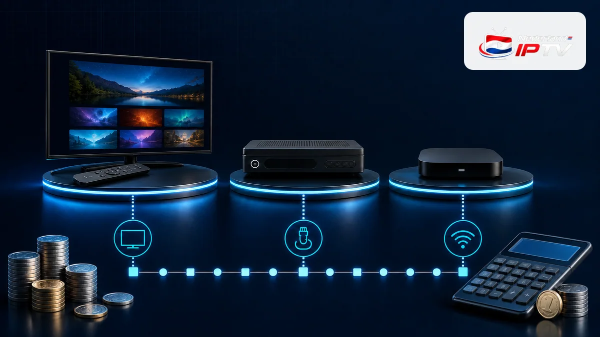 IPTV vs Ziggo en KPN vergeleken over twaalf maanden