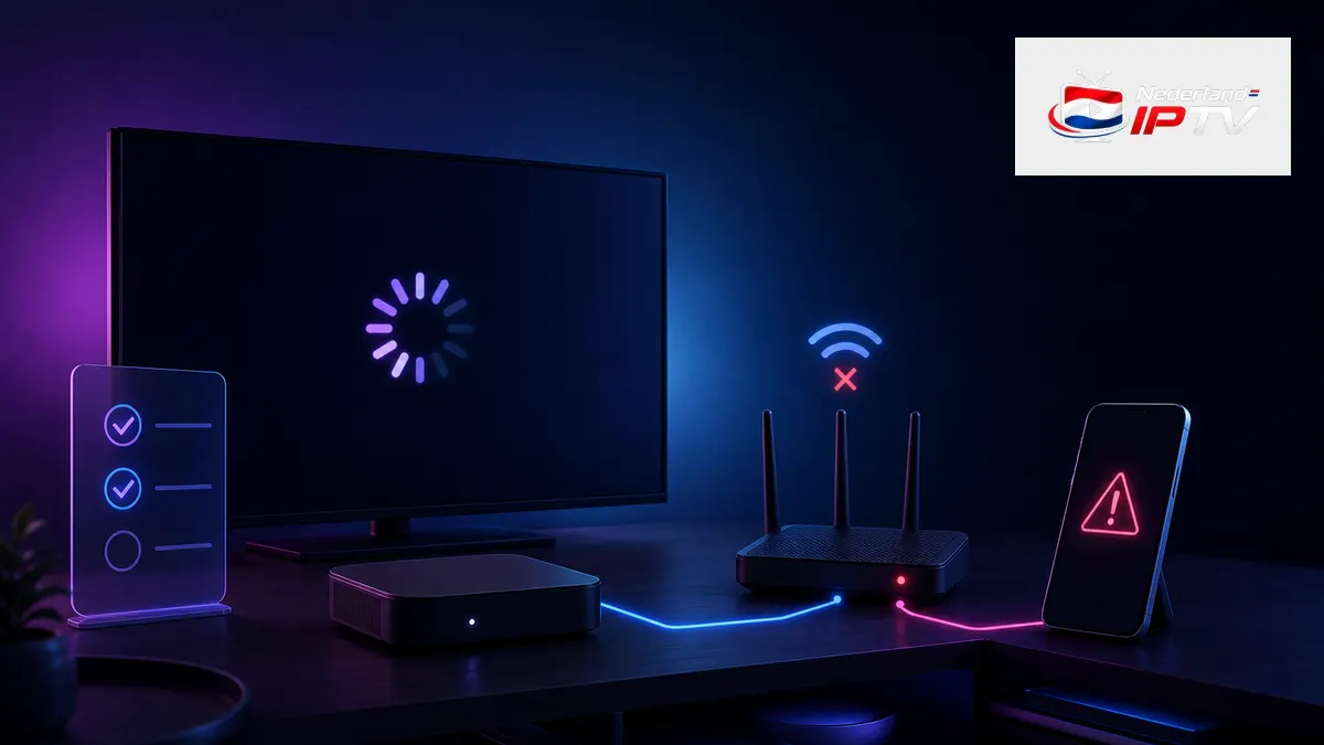 IPTV werkt niet en problemen stap voor stap oplossen